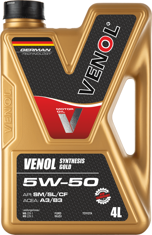 OLEJ_SILNIKOWY_VENOL SYNTHESIS GOLD SM SL CF 5W50_4L